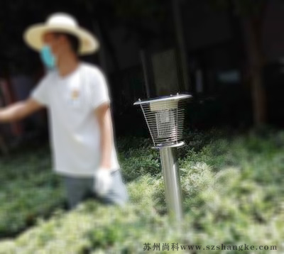 医院户外灭蚊灯安装效果图片