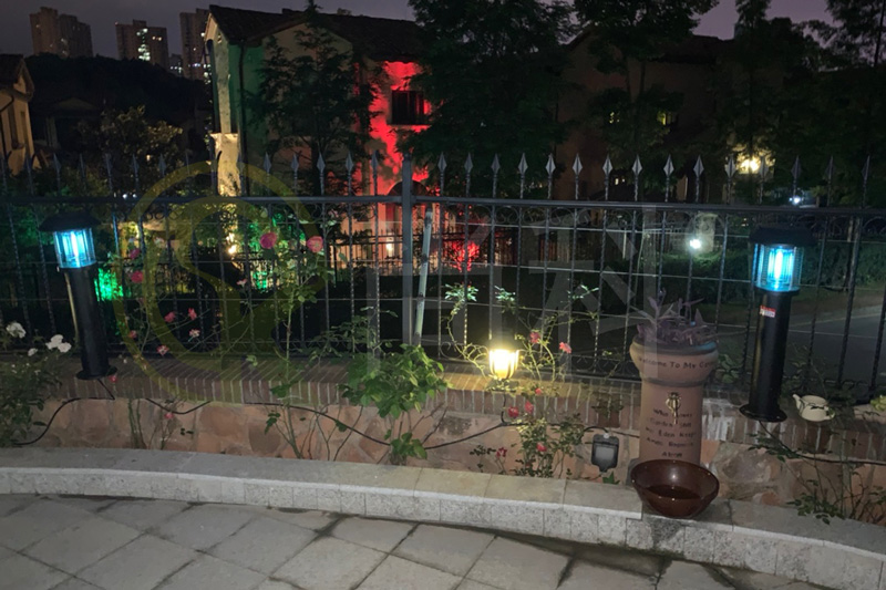 交流电室外灭蚊灯庭院使用效果