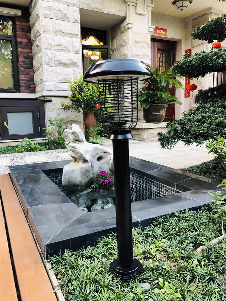 室外家用太阳能灭蚊灯效果