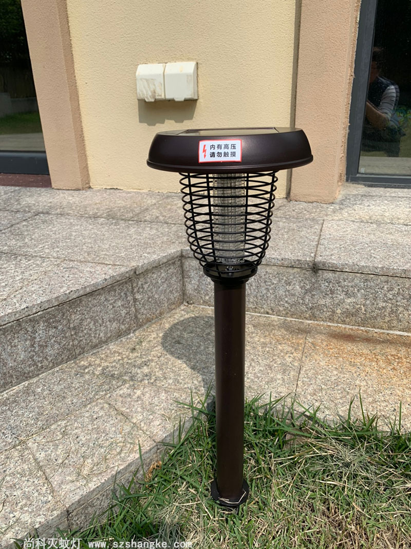 广东庭院花园灭蚊灯效果图片