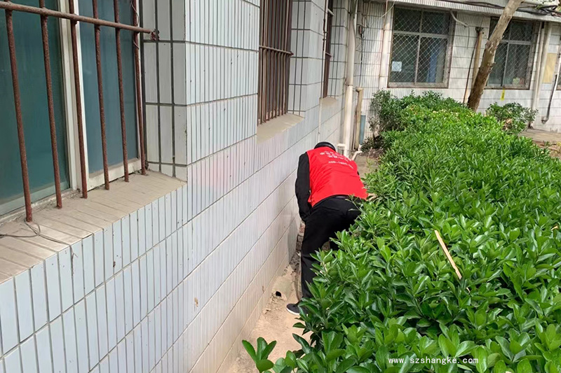 医院安装户外毒饵站