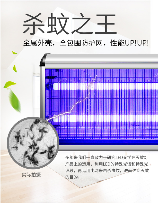 室内电击式灭蝇灯EGO-20W