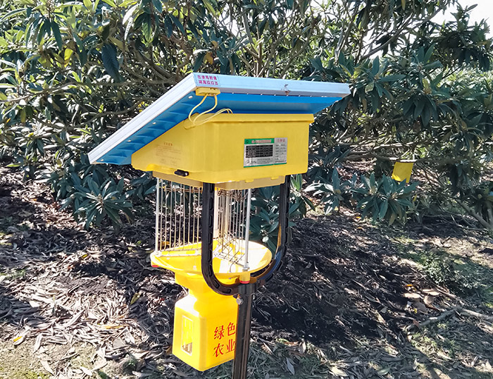 自清式太阳能杀虫灯技术